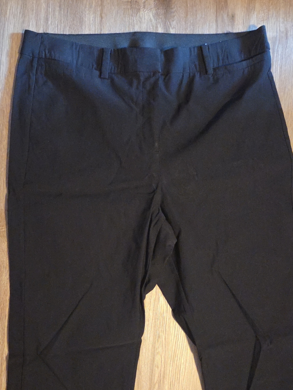 Lane Bryant Black Stretch Capri Trousers
